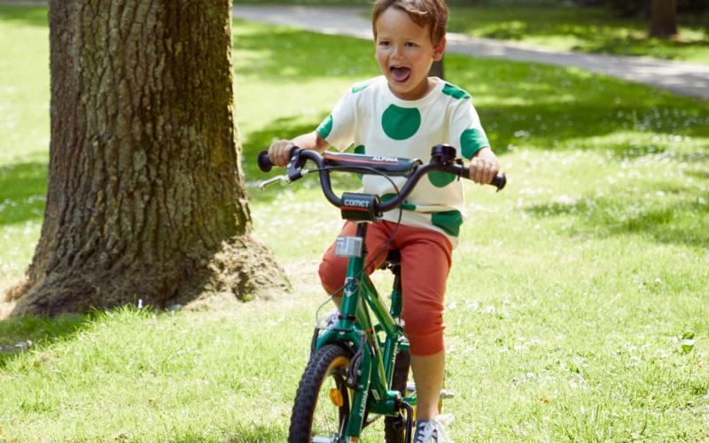 <p>Kriskras in de stad, door het park, naar de skatebaan! Met de Alpina Comet begint iedere dag met een nieuw avontuur. Deze crossers - geïnspireerd op de BMX - zijn perfect op straat en offroad te gebruiken. De stoere banden met grof profiel geven altijd de juiste grip.</p>