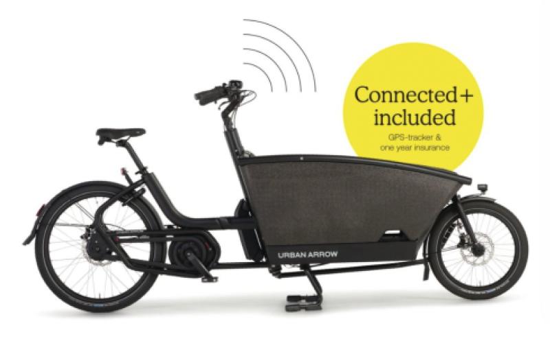<p>Met de Urban Arrow Family Active Plus Connected+&nbsp;bakfiets vervoer je jouw gezin veilig en comfortabel. De krachtige 400Wh accu en slimme connectiviteit maken elke rit zorgeloos en plezierig. Nu zelfs van &euro; 5299,- voor &euro; 4999,-, incl. een GPS tracker en onze gratis servicekaart.</p>
