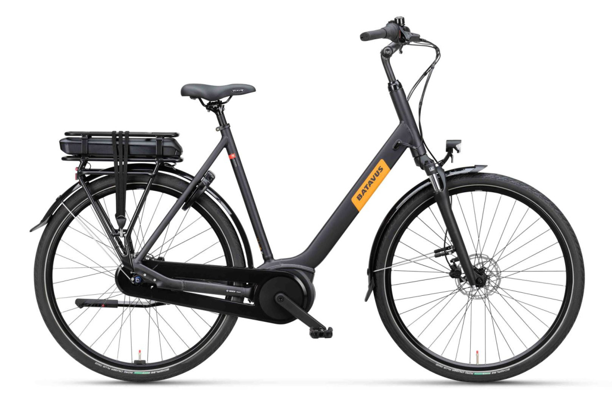 BATAVUS Altura E-Go CP Plus N7 Lage instap Zwart Mat 51cm 2025